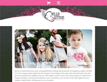 Tablet Screenshot of bellybuttoncouture.com